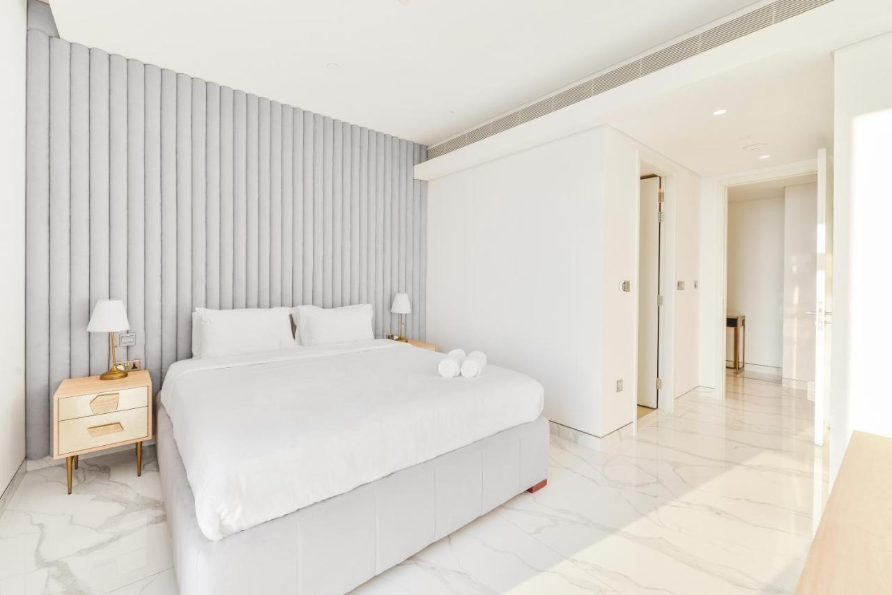 Luxe 3 Bedroom Oceanfront Apartment In The Heart Of Bluewaters Island Dubai Exterior photo