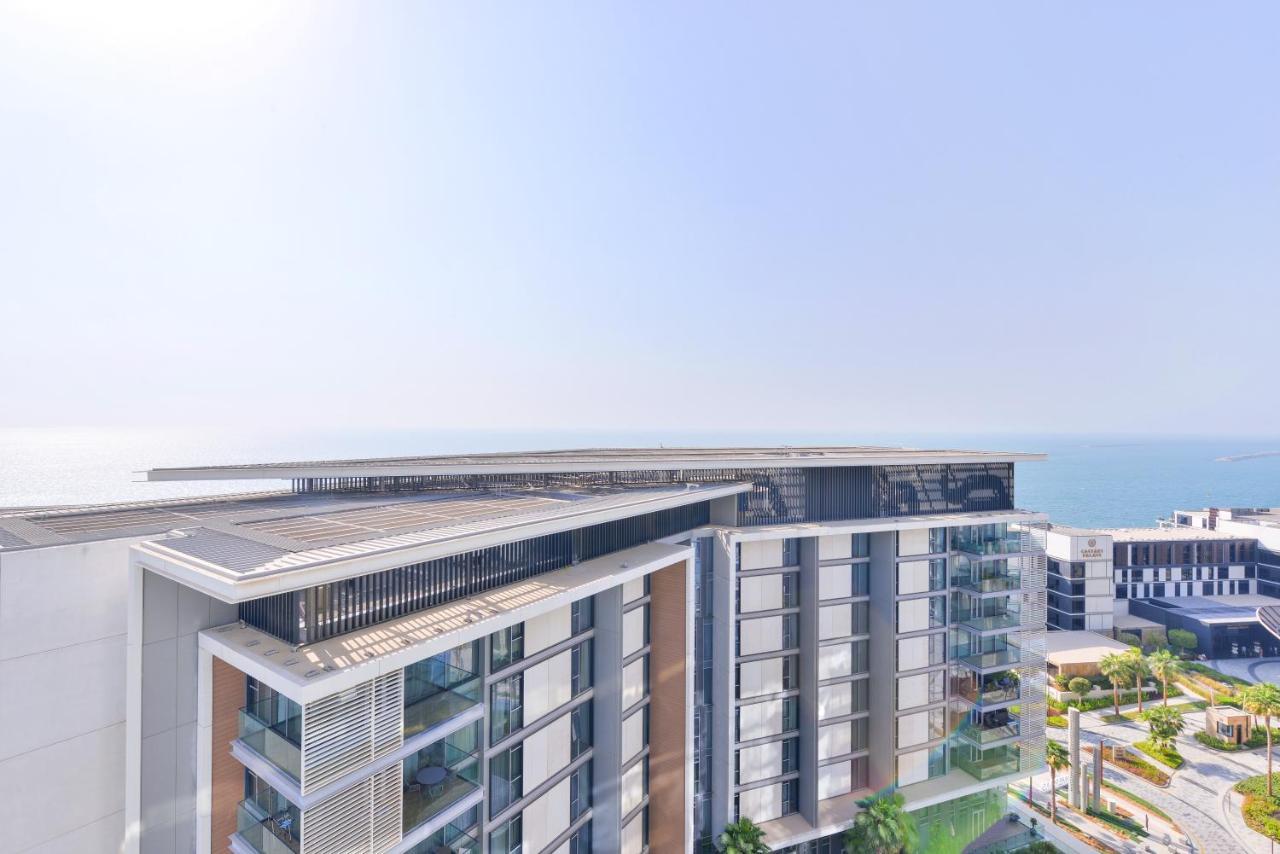 Luxe 3 Bedroom Oceanfront Apartment In The Heart Of Bluewaters Island Dubai Exterior photo